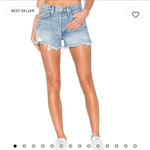 AGOLDE Parker Vintage Cut Off Short in Swapmeet